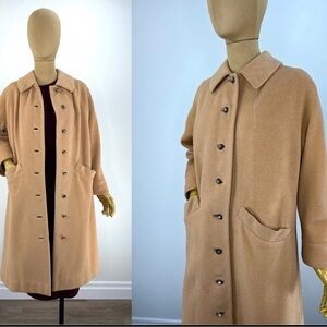 Camel Cashmere Coat